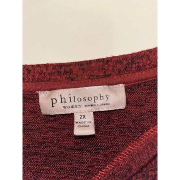 Philosophy  women’s top size 2x - Picture 3 of 9